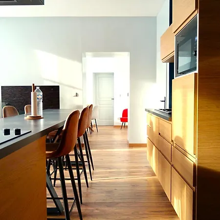 Chaleureux Et Spacieux Centre Avec Parking Apartment