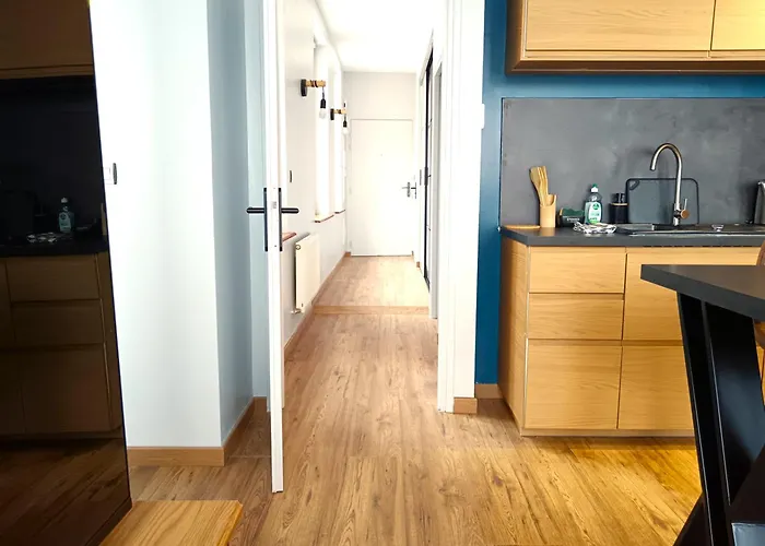 Le 415 - T3 Chaleureux Centre-ville - Parking Apartment Valenciennes