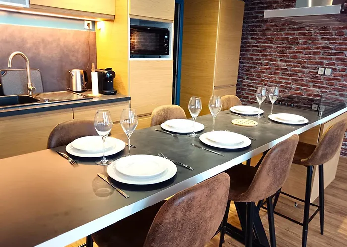 Apartment Le 415 - T3 Chaleureux Centre-ville - Parking Valenciennes